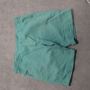 David Mayer Naman Linen Bermuda Shorts